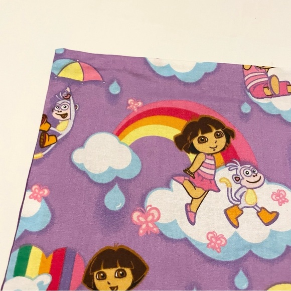 Dora the Explorer Pillowcase Homemade 15” x 13” Pillow Case - Picture 6 of 14